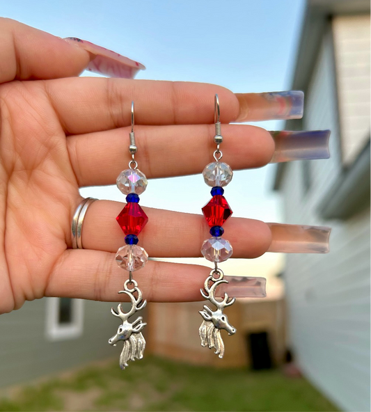 Reindeer Earrings