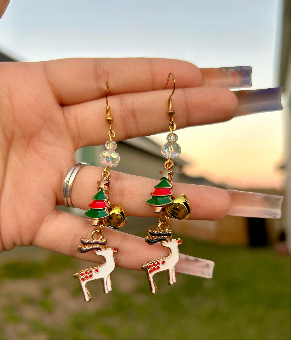 Reindeer Earrings